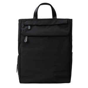 Geanta pentru mamici, minimalista si practica, Escalate, 30x17x40 cm, Neagra - Img 2
