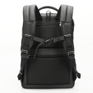 Rucsac business casual pentru calatorii, impermeabil, cu port USB, Tigernu, pentru laptop de 17", 32x21x47 cm, Negru - Img 6