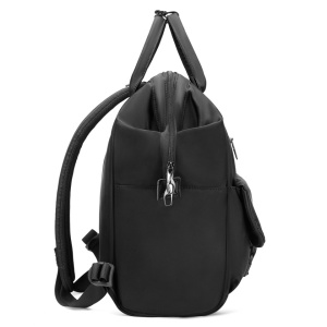 Rucsac dama 14", multifunctional, impermeabil cu buzunar antifurt, Tigernu, 25x16x38 cm, Negru - Img 6