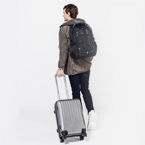 Rucsac laptop 15.6", sport, impermeabil, cu port de incarcare USB si jack audio, BANGE, Negru - Img 7