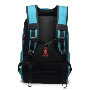 Rucsac laptop 17" casual pentru calatorii, impermeabil, cu buzunar antifurt, Tigernu, 47x30x18 cm, Albastru - Img 5