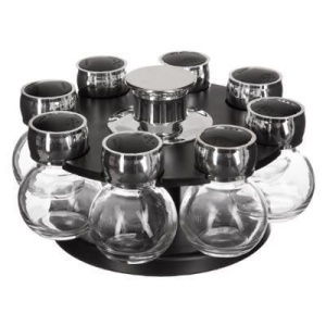 Set suport rotativ pentru condimente cu 8 dozatoare, Secret de Gourmet