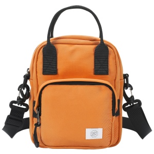Geanta de umar, de piept sau de mana, sport casual, impermeabila, Tigernu, 16.5x7x20 cm, Portocalie