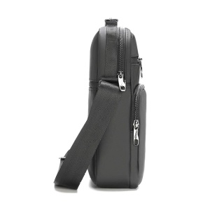 Geanta de umar sau de piept 9.7", Tigernu, 27x20,5x7 cm, Neagra - Img 3