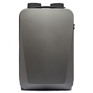 Rucsac laptop 15.6" business cu carcasa rigida din material impermeabil EVA, sistem antifurt, port de incarcare USB, BANGE, 30x8x45 cm, Auriu - Img 2