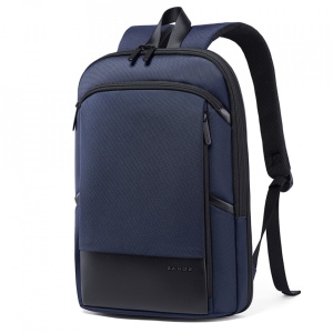 Rucsac laptop 15.6", smart business, compact, expandabil, impermeabil, BANGE, Albastru - Img 1
