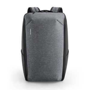 Rucsac laptop 15.6", structura 3D pliabila, cu port incarcare USB, Kingsons, 48x28x16 cm, Albastru - Img 2