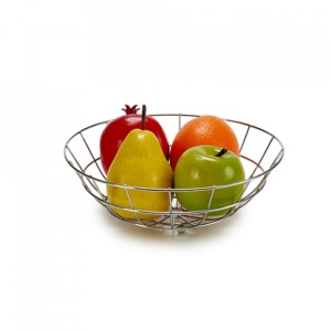 Set 5 accesorii pentru depozitare in bucatarie din metal cromat, Escalate, 32x25x21 cm - Img 3