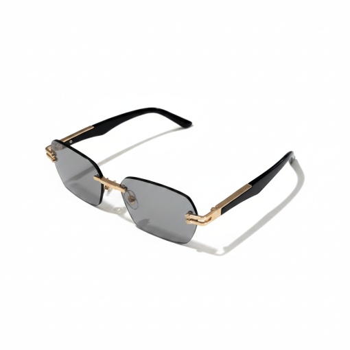 Ochelari de soare dama - gri UV400 - 2020-502 (Toc inclus) - Img 2