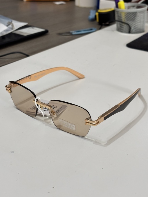Ochelari de soare dama - maro UV400 - 2020-502 (Toc inclus) - Img 5