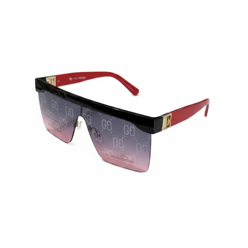 Ochelari de soare dama - negru/rose UV400 - 2020-201 (Toc inclus) - Img 2