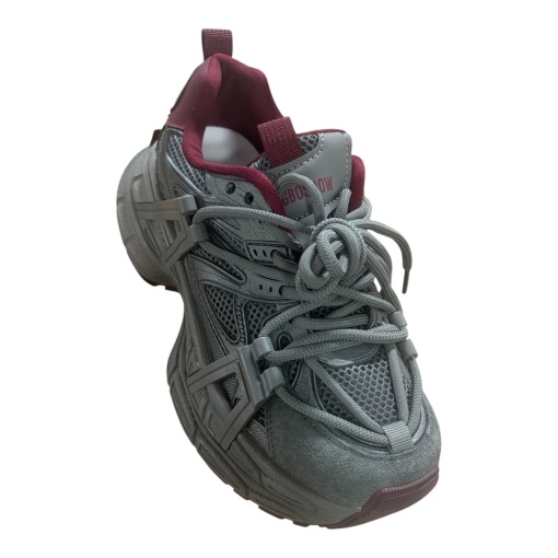 Adidasi Dama / Yoxo Grey Red - Img 3
