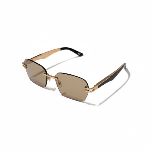 Ochelari de soare dama - maro UV400 - 2020-502 (Toc inclus) - Img 2
