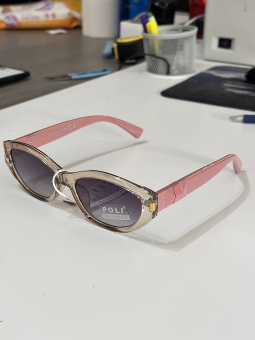 Ochelari de soare dama - roz UV400 - AP7543 (Toc inclus) - Img 5