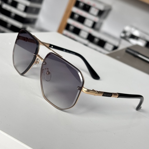 Ochelari de soare dama - gri/negru UV400 - R018 - Img 3