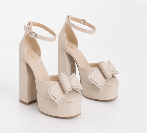 Pantofi Dama bej model - Donatti - Img 2