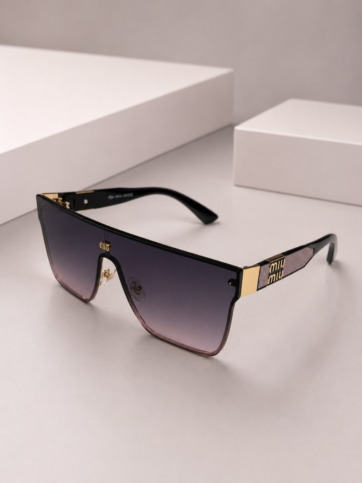 Ochelari de soare dama - albastru UV400 - R068 - Img 2