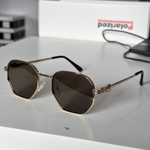 Ochelari de soare dama - light green UV400 - P9537 - Img 3