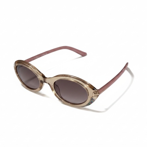 Ochelari de soare dama - maro UV400 - P9639 (Toc inclus) - Img 2