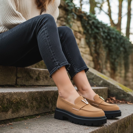 Pantofi Casual maro model - Nora PN - Img 2