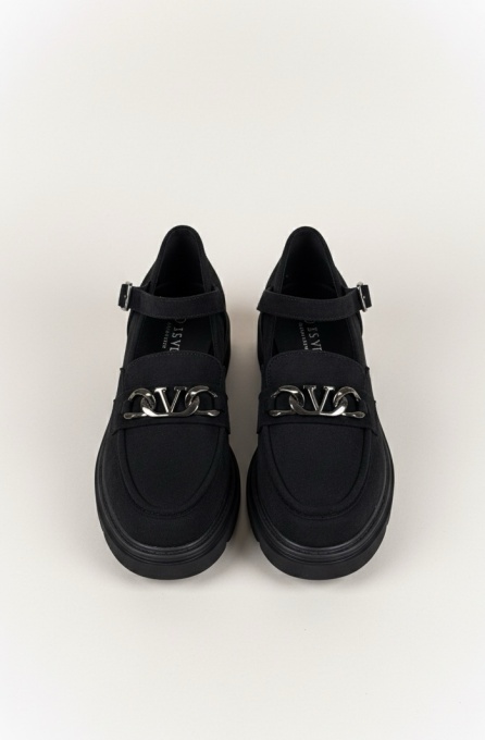 Pantofi casual negri model - Petty PN - Img 2