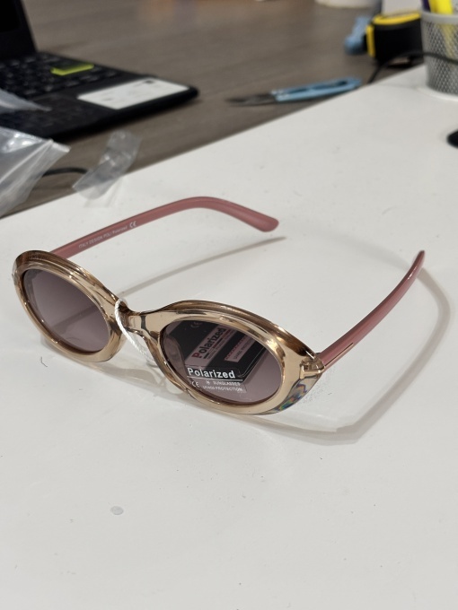 Ochelari de soare dama - maro UV400 - P9639 (Toc inclus) - Img 5