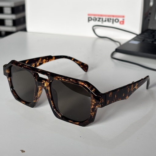 Ochelari de soare dama - animal print UV400 - P9624 - Img 2