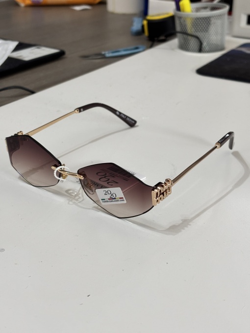 Ochelari de soare dama - maro UV400 - 2020-386 - Img 6