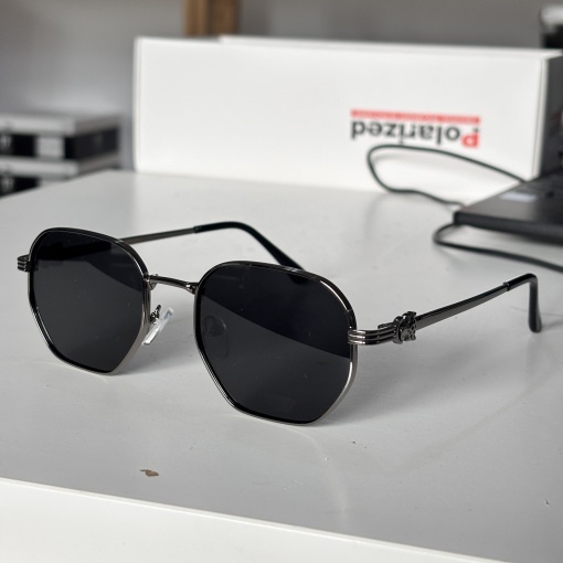 Ochelari de soare dama - negru UV400 - P9537 - Img 2
