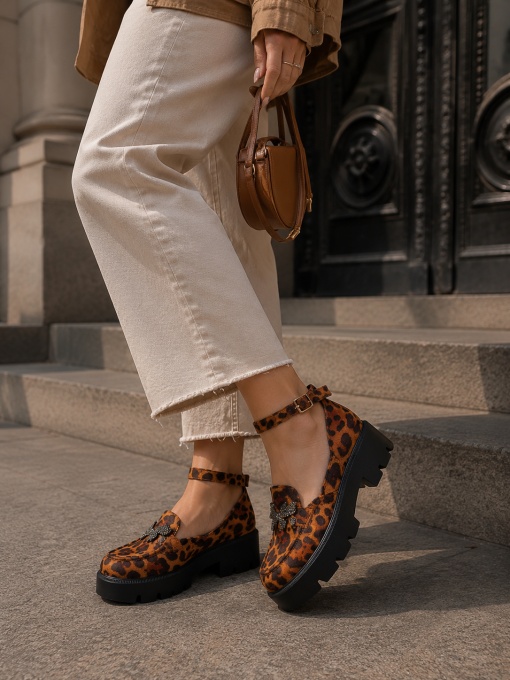 Pantofi casual animal print model - Fly PN - Img 2