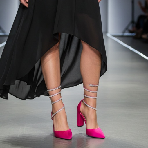 Pantofi Dama / Ally Fuchsia PN - Img 3