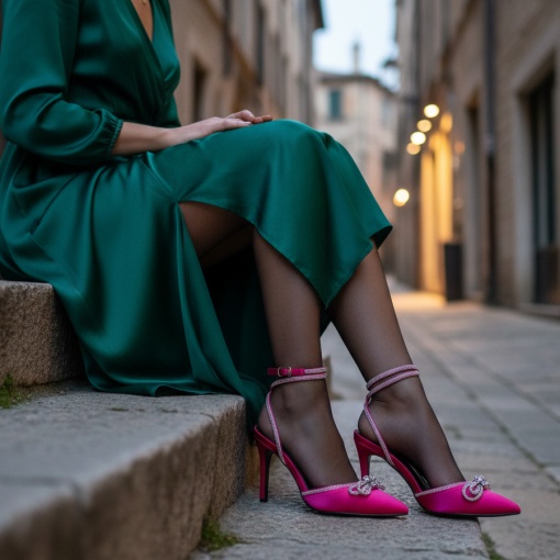 Pantofi Dama fucsia model - Honey - Img 3