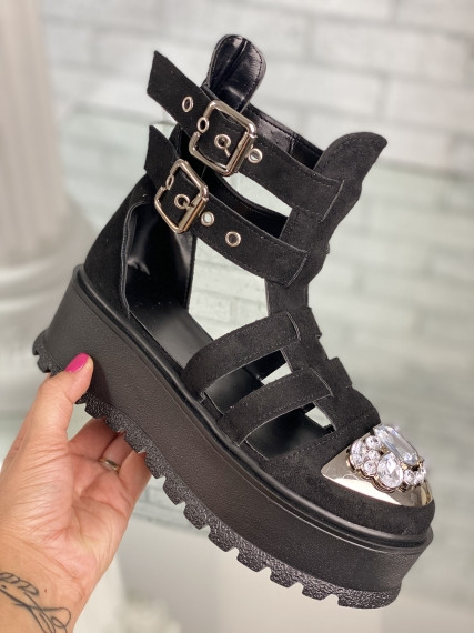 Pantofi casual negri model - Ceres PN - Img 6