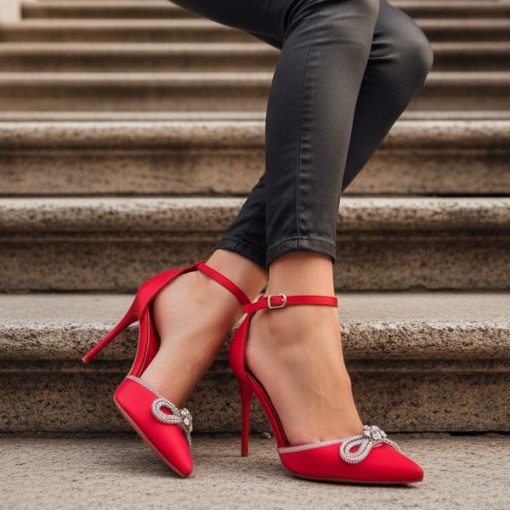 Pantofi Dama / Donatti Red - Img 2