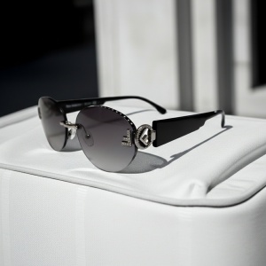 Ochelari de soare dama - negru UV400 - 2020-512 (Toc inclus) - Img 2
