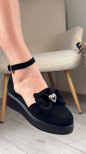 Pantofi casual negri model - Kay PN - Img 6