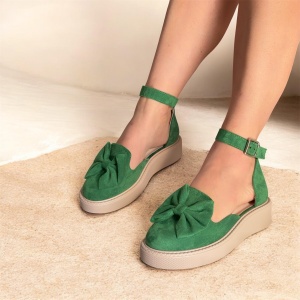 Pantofi casual Verde model - Oxi PN - Img 3