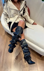 Cizme Dama / Kaia S Black - Img 1
