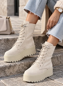 Ghete dama / I-Calli Beige PN