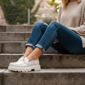 Pantofi Casual bej model - Saya - Img 3