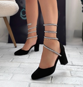 Pantofi Dama / New Ally Black PN - Img 2