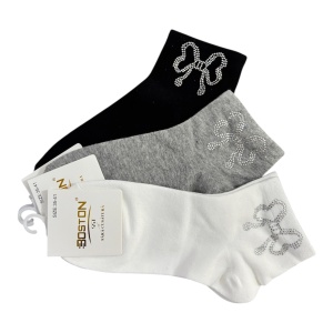Sosete dama fara cusatura model - Bow