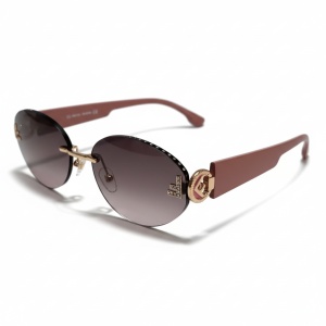 Ochelari de soare dama - roz UV400 - 2020-512 (Toc inclus) - Img 2