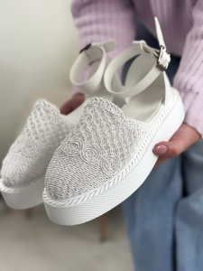 Pantofi Casual / Ora White - Img 1
