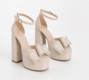 Pantofi Dama bej model - Donatti - Img 2