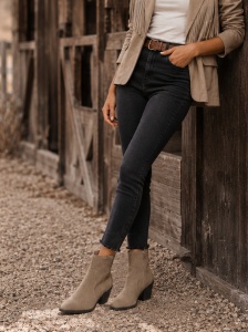 Ciocate Damă Bej Taupe - Model Wess - Img 3