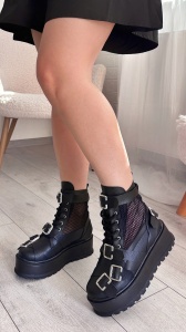 Ghete de Vara Dama Negre – Model Saga Summer Pig - Img 2
