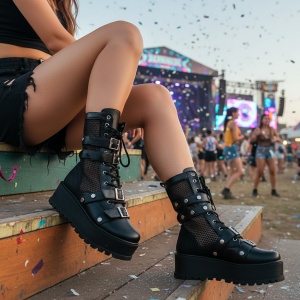 Ghete Vara / Jamila Summer Dot S negru