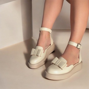 Pantofi casual Bej model - Ora S - Img 3