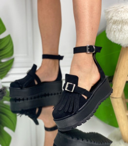 Pantofi Casual / Erisa Black - Img 2